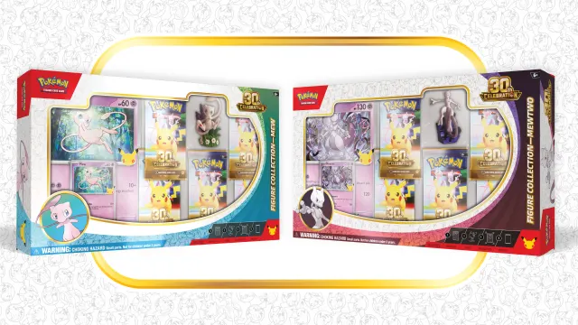 Figure Collection: Mew & Mewtwo